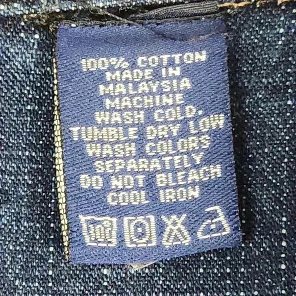 Karl Kani Men's Denim Jean Jacket Large Trucker Button Front Retro HipHop Urban - Picture 6 of 16